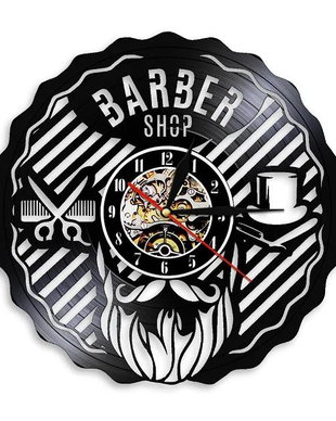 BARBERSHOP- ceas de perete