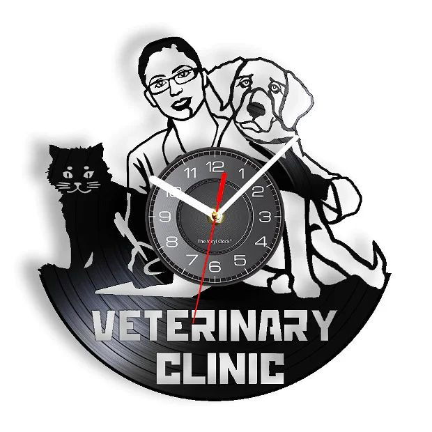 CLINICA VETERINARA- ceas de perete