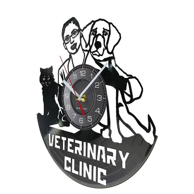 CLINICA VETERINARA- ceas de perete