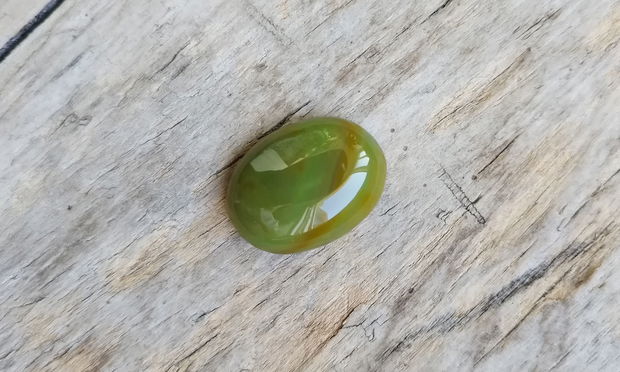 Cabochon agata, 23x17 mm