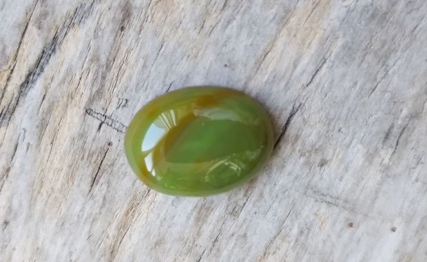 Cabochon agata, 23x17 mm