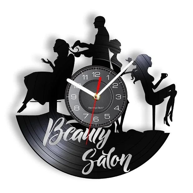 Beauty Salon- ceas de perete