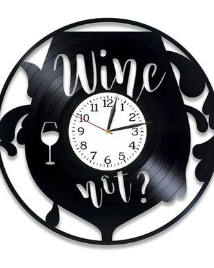 WINE NOT!-ceas de perete