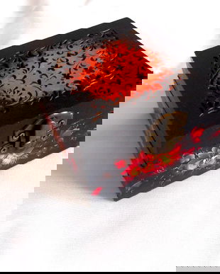 cutie lemn decorata 42694