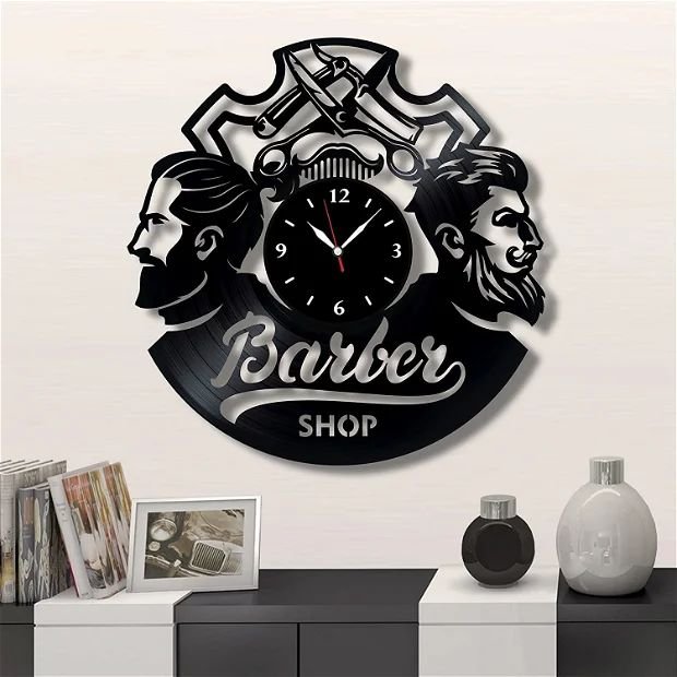 ceas de perete "Barbershop"