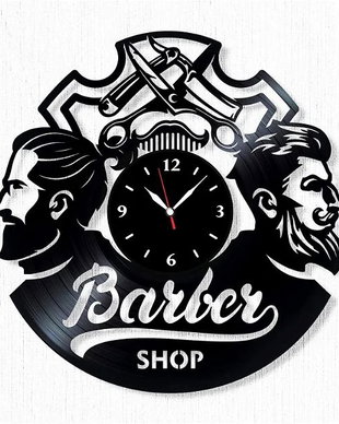 ceas de perete "Barbershop"