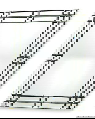 Oglinda venetiana din cristal cu un model deosebit