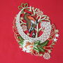 Dantela decor perete 22cm