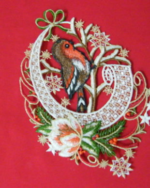 Dantela decor perete 22cm