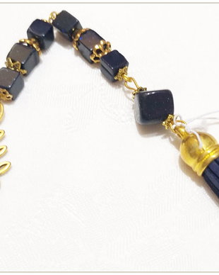 SEMN DE CARTE AURIU CU BLUEGOLDSTONE