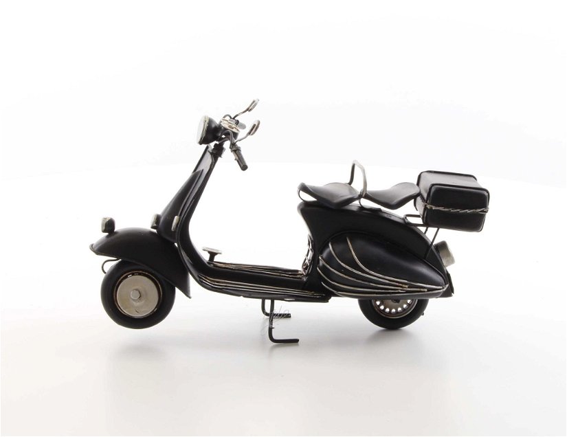 Model de motocicleta neagra