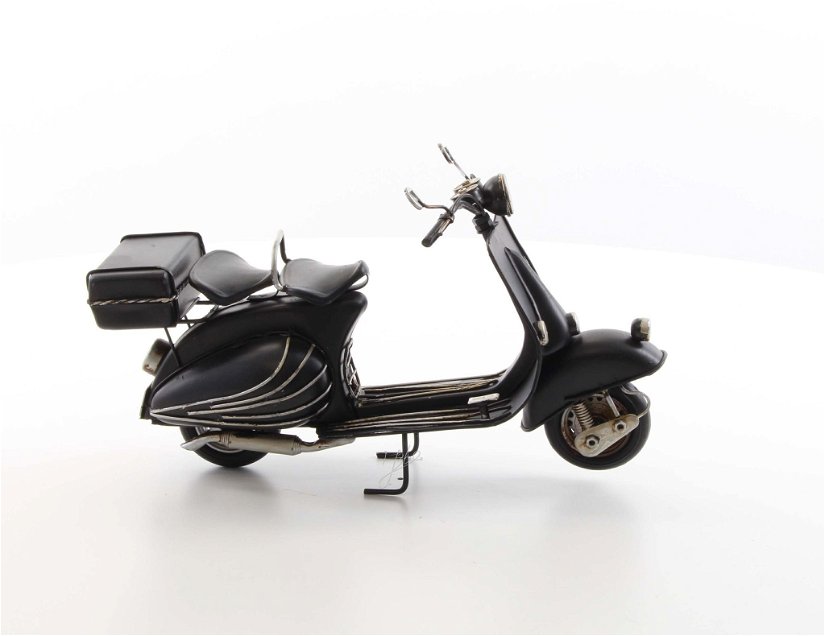 Model de motocicleta neagra