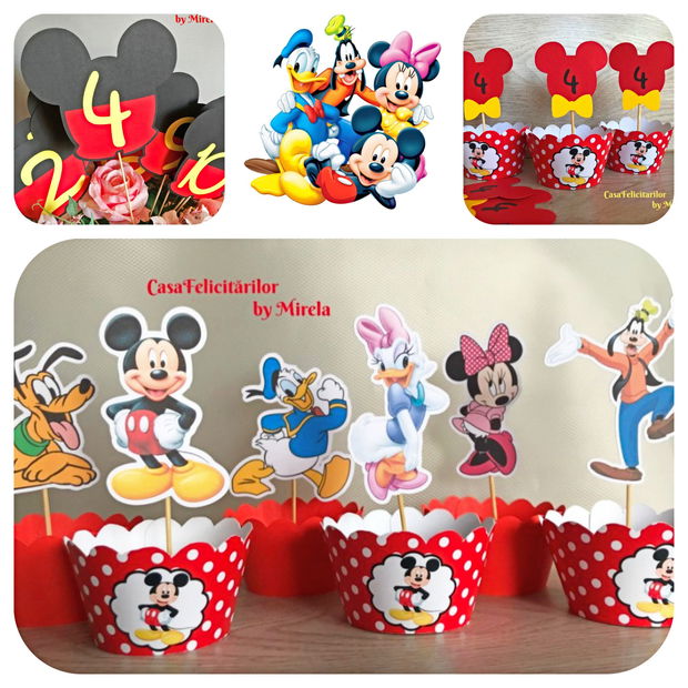 Cutii marturii botez Mickey mouse