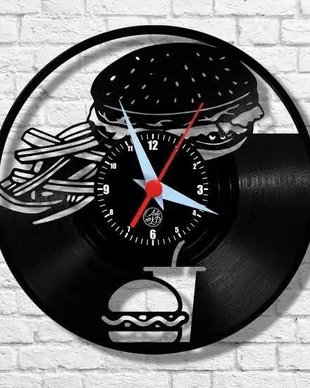 FAST-FOOD- ceas de perete