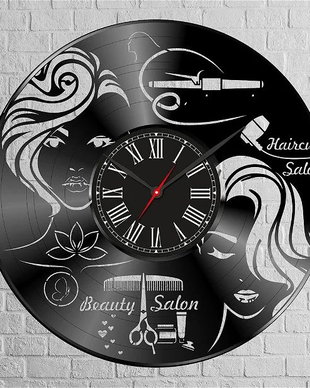 "BEAUTY SALON"-ceas de perete