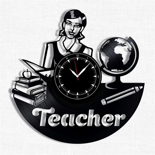 "Profesoara"(personalizabil)-ceas de perete