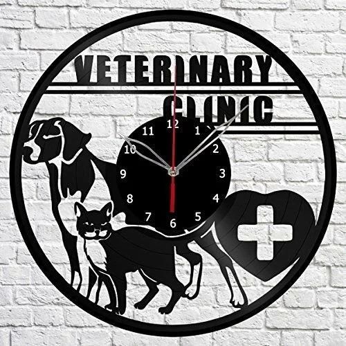 Clinica veterinara-ceas de perete