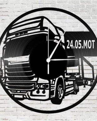 CAMION -ceas de perete (personalizabil)