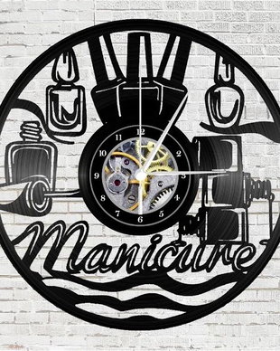 SALON MANICHIURA-ceas de perete