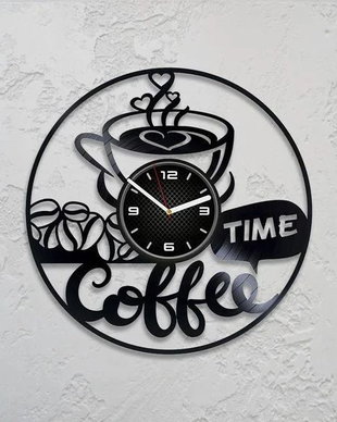 COFEE TIME-ceas de perete