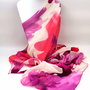 Eșarfa SPLASHES OF MAGENTA COLOUR
