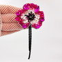 Rezervat Broșă - Magenta Flower