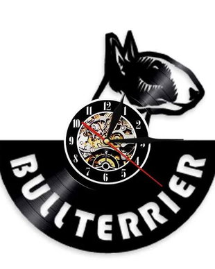 BULL TERRIER-ceas de perete