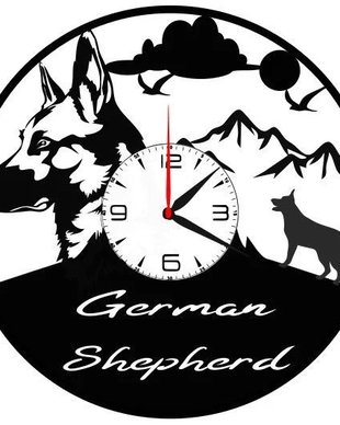 CIOBANESC GERMAN-ceas de perete (personalizabil)