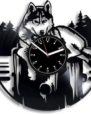 HUSKY - ceas de perete