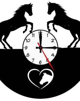 LOVE HORSE- ceas de perete