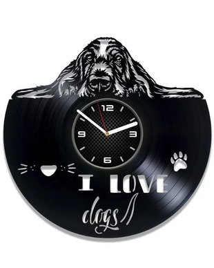 "I love dogs 2"-ceas de perete