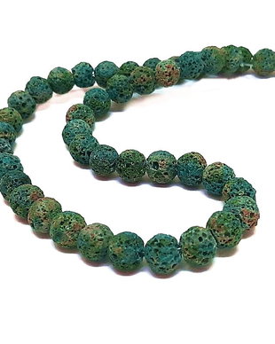 (10buc) Lava yelow sea 8mm   MG.0135