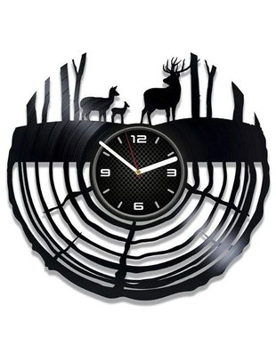 "deer family"-ceas de perete