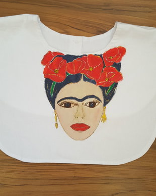 Guler pictat Frida Kahlo