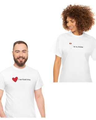 Set tricouri cuplu, personalizate