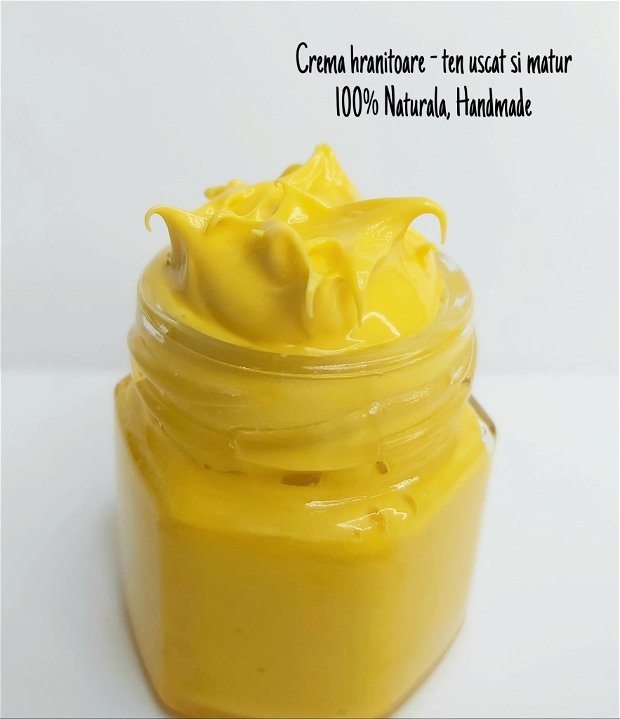 Crema naturala hranitoare - ten matur, uscat (tip cold- cream) - 50ml