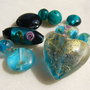 Mix margele Lampwork (lucrate manual in India)