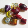 Mix margele Lampwork (lucrate manual in India)