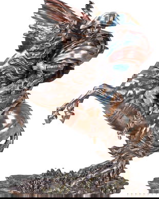 Napoleon Bonaparte - statueta din rasini cu un strat ceramic