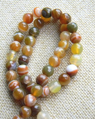 Agate fatetate 8 mm (MN19)
