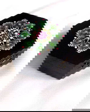 cutie lemn cu mandala 42704