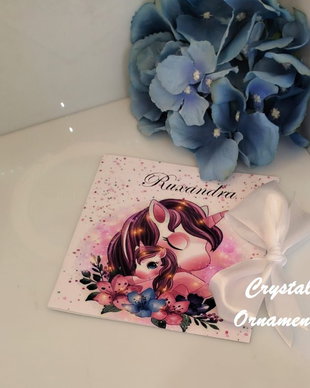 Invitatie botez unicorn