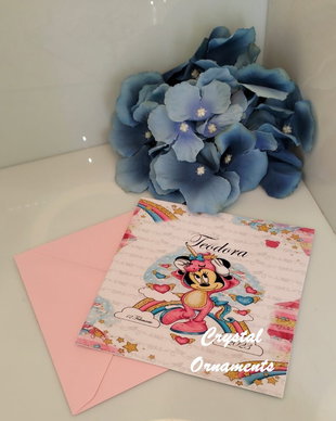 Invitatie botez Minnie