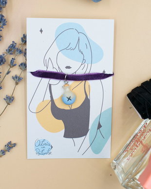 Lăntișor choker Ingredientul X | Personalizată handmade | Lut polimeric