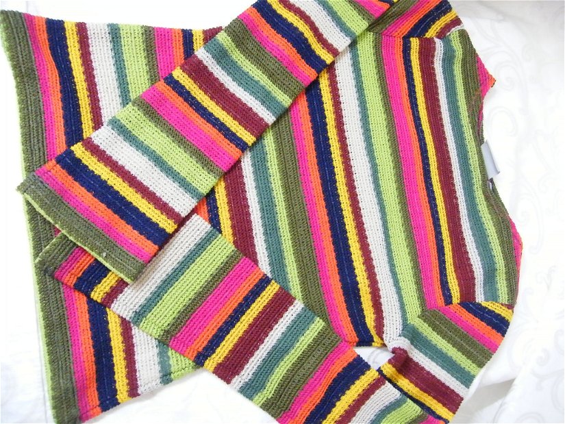 Pulover colorat subtire/fete