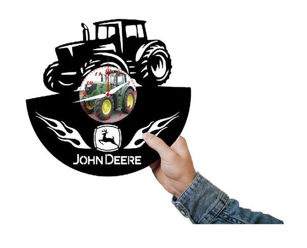 TRACTOR JOHN DEERE-ceas de perete