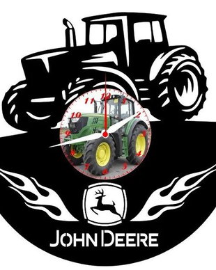 TRACTOR JOHN DEERE-ceas de perete