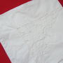 Husa perna broderie decupata