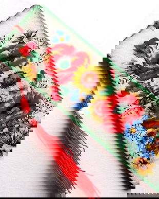 semn de carte cu maci , albastrele si floarea soarelui 42811