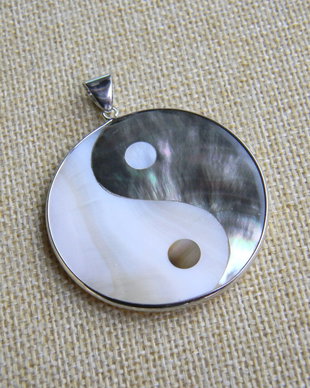 Pandantiv sidef "yin yang" (MN20)